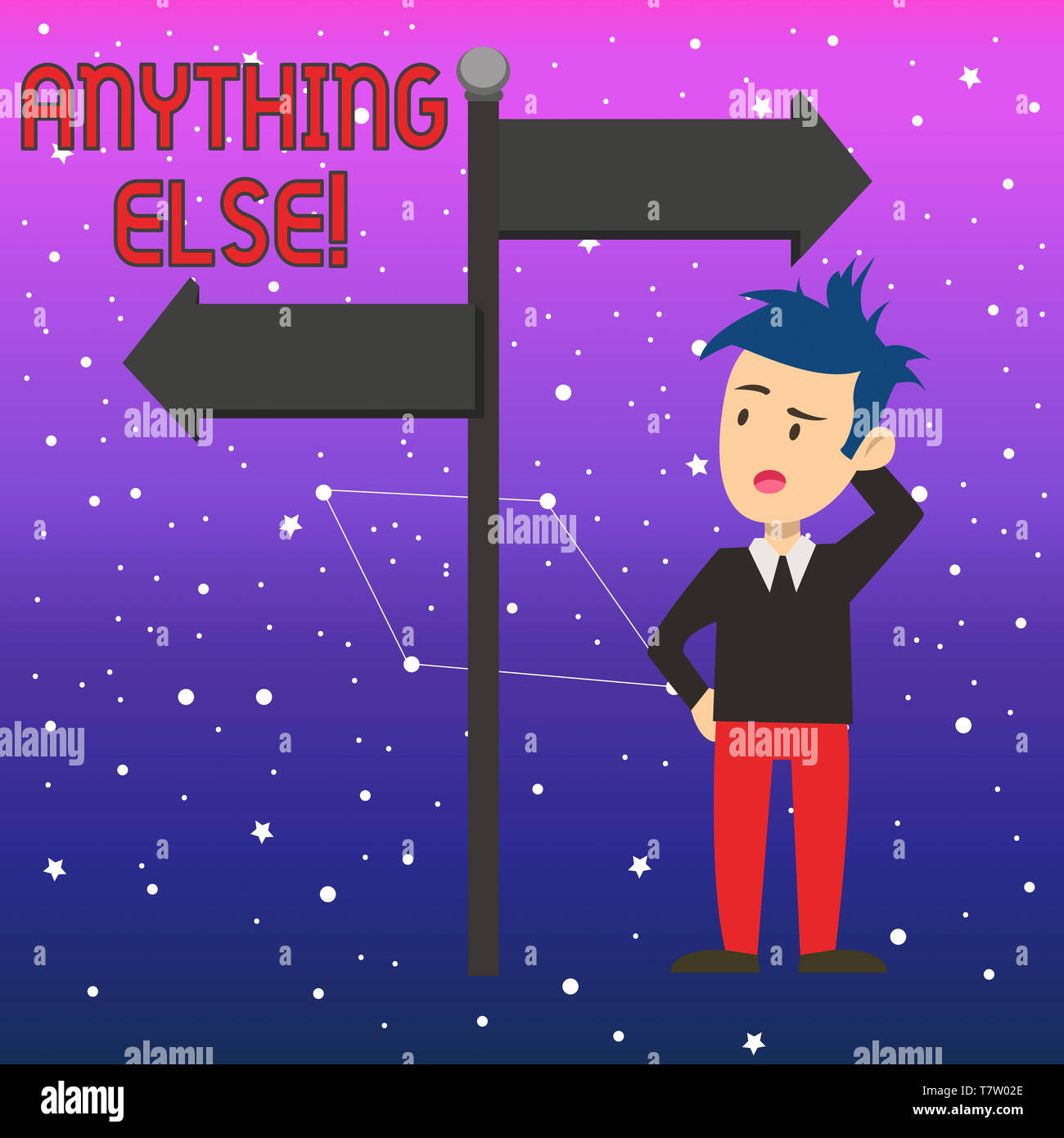 Something Else Key Sign Anything road sign hi-res stock photography and images - Alamy