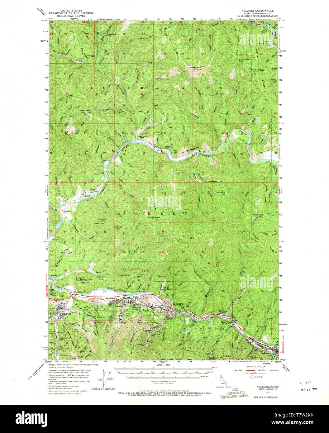 Map of kellogg hires stock photography and images Alamy
