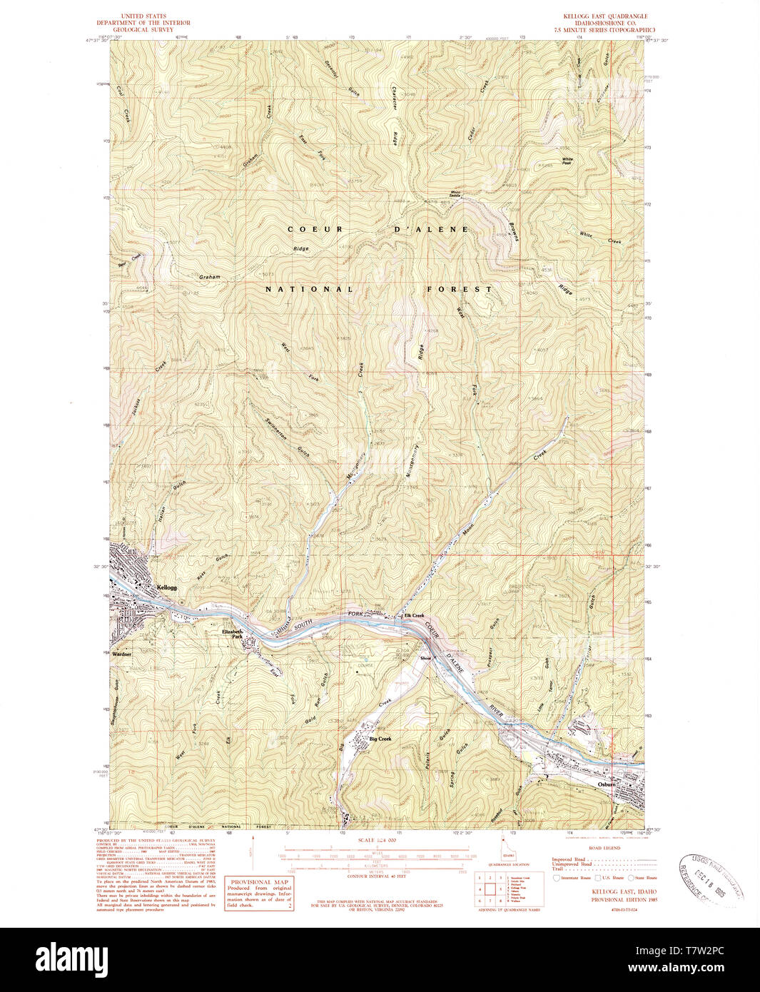 Map of kellogg hires stock photography and images Alamy
