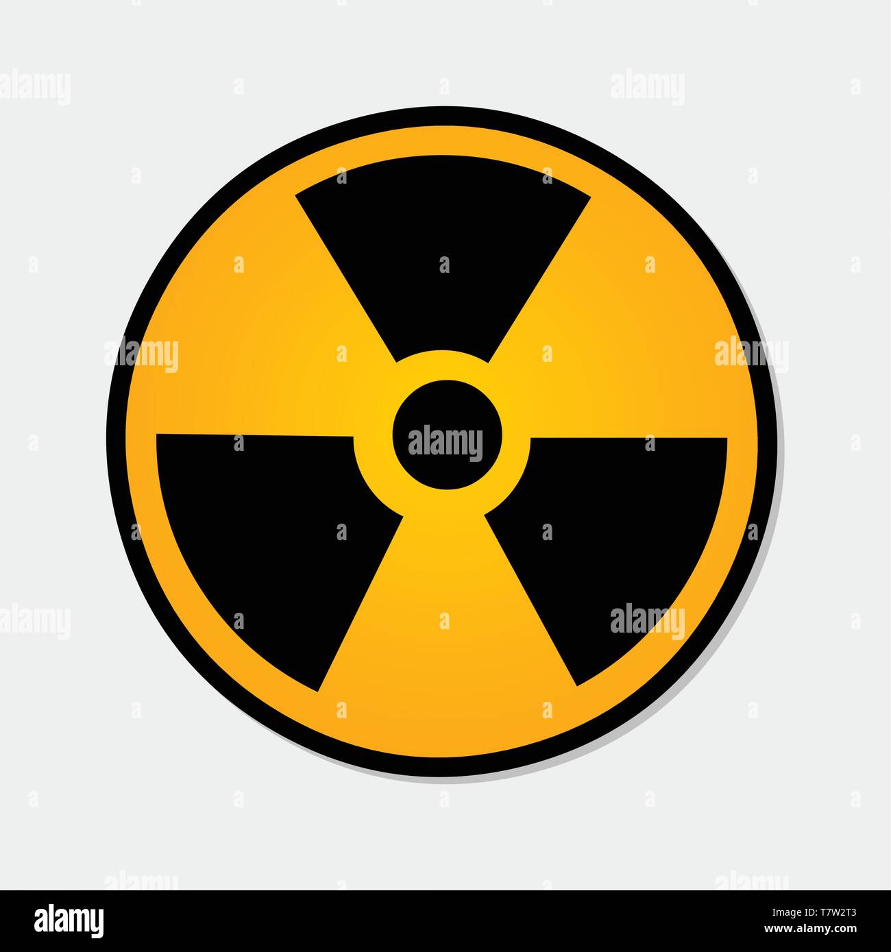 radiation symbol vector illustration Stock Vector Image & Art Alamy