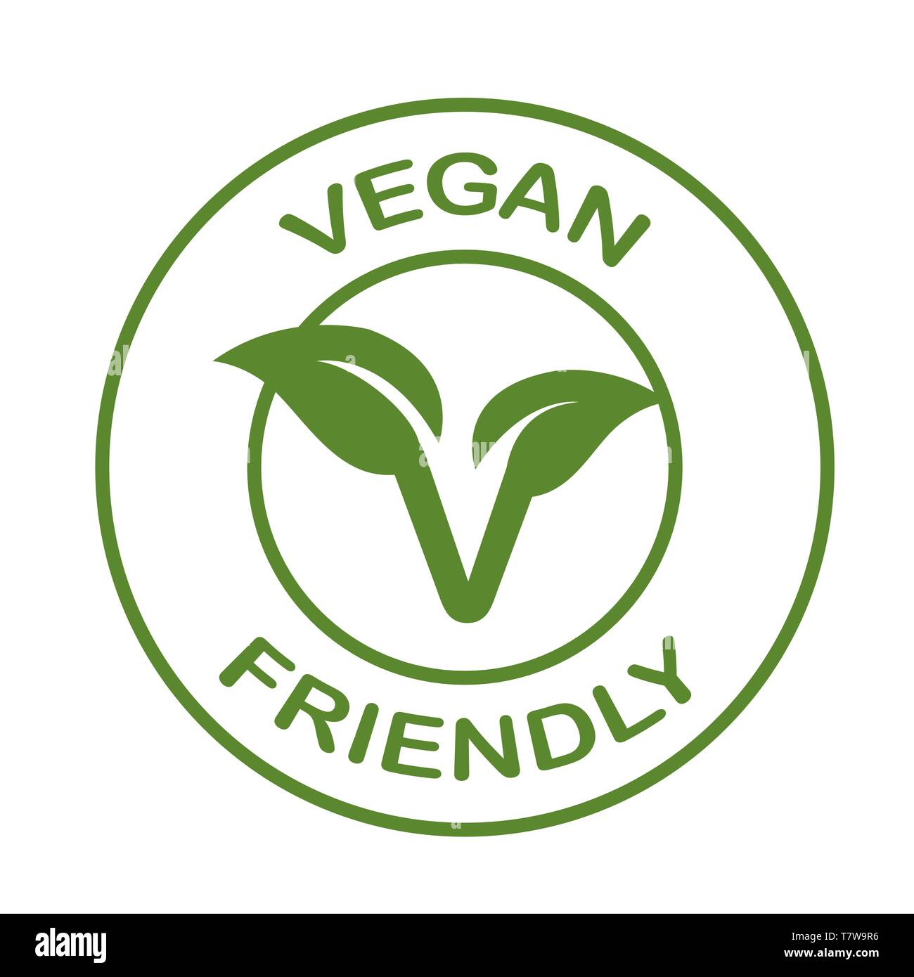 Vector Illustration of Vegan Diet. Menu Icon Stock Vector Image & Art ...