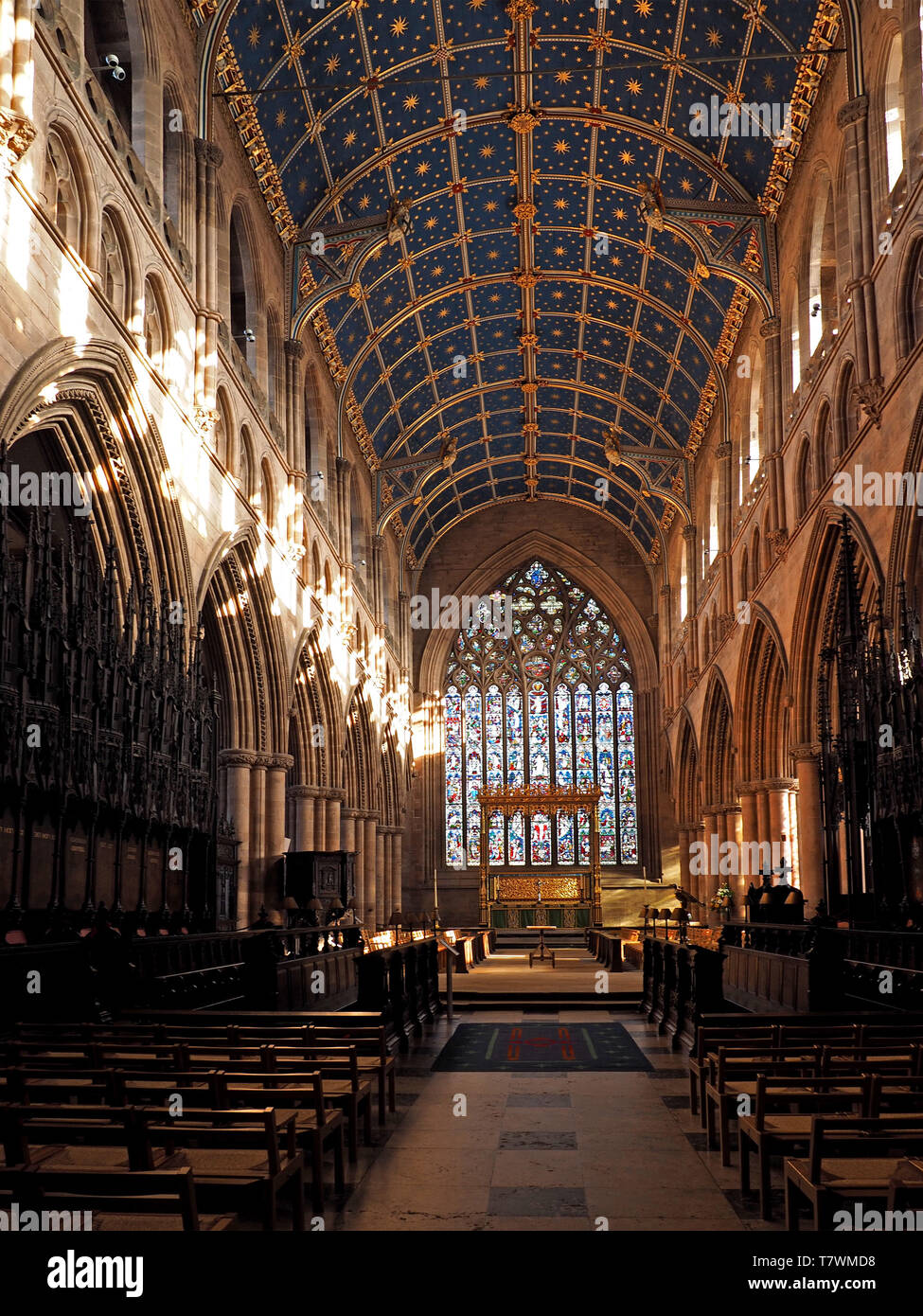 View Of Nave Of Carlisle Cathedral Towards Medieval Choir