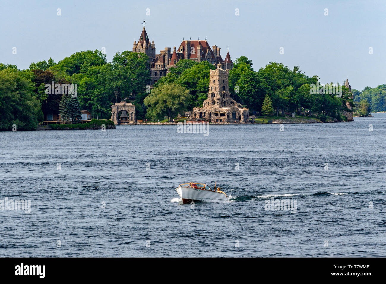 United States, New York state, Thousand Islands Archipelago on the St