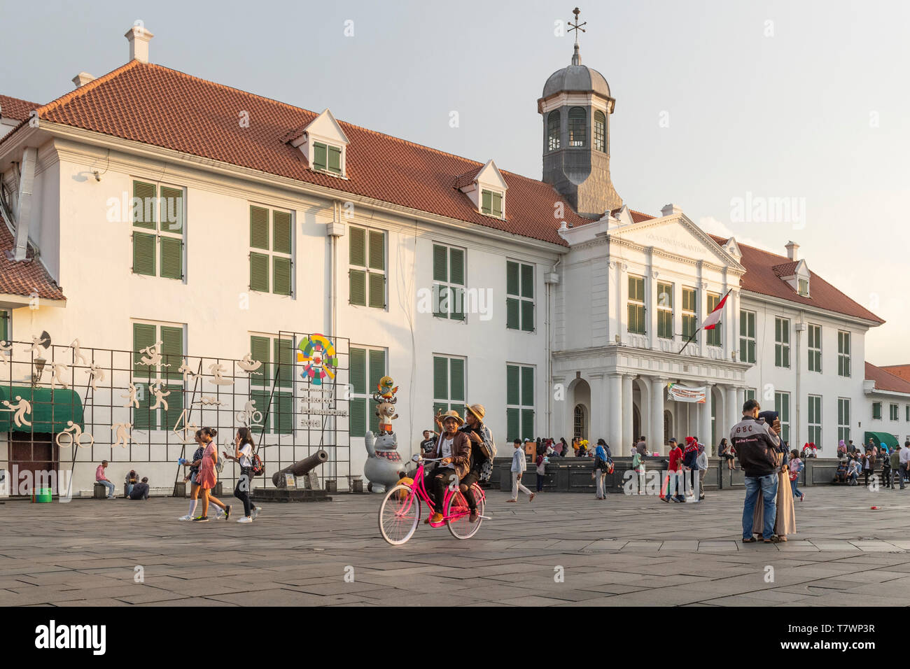 Indonesia, Java, Jakarta, old city Downtown (Kota), Jakarta History ...
