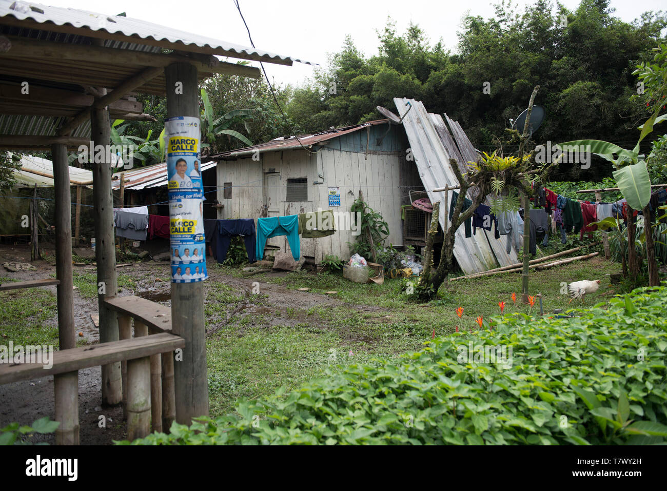 Mindo in central Ecuador is home to a chocolate industry and well