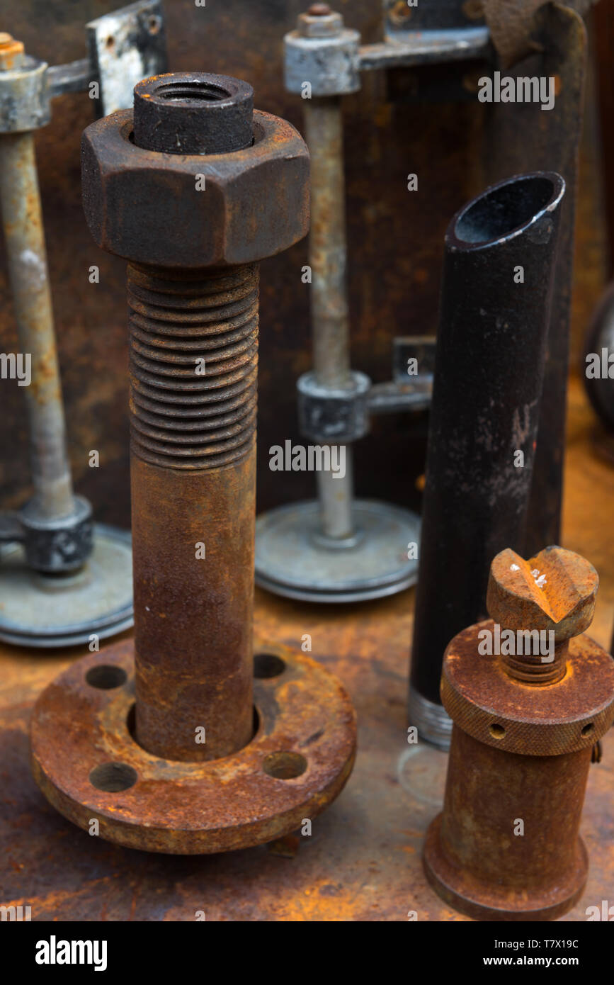 Nuts bolts railway hires stock photography and images Alamy