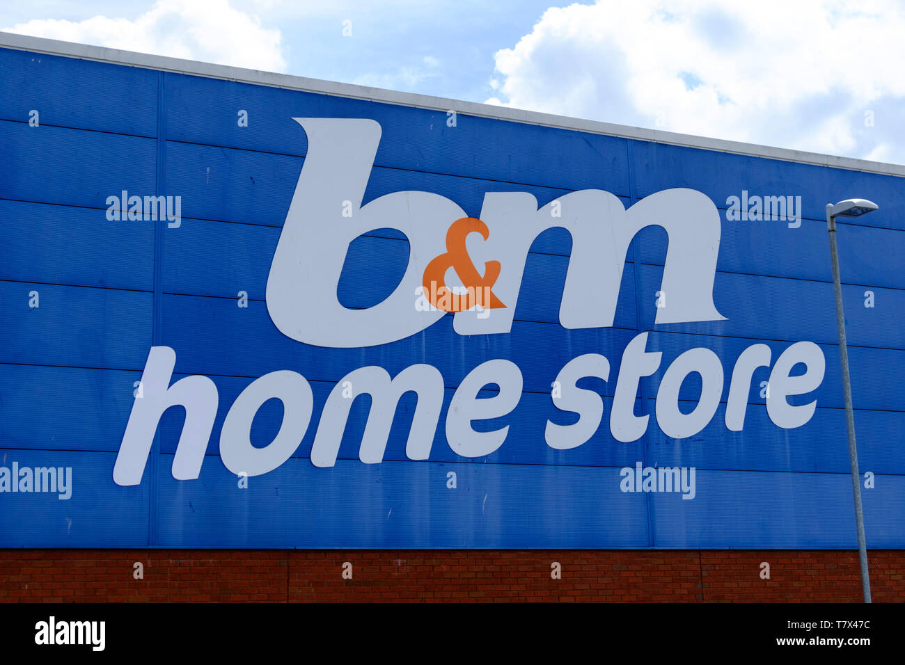 Around Cribbs Causeway shopping destination, near Bristol UK; B&M
