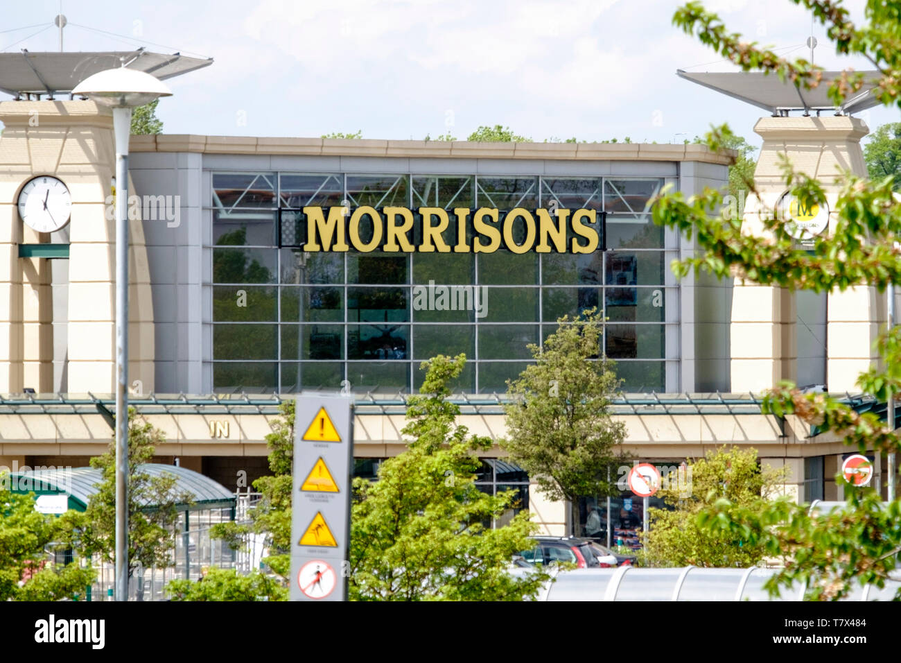 Around Cribbs Causeway shopping destination, near Bristol UK Morrisons