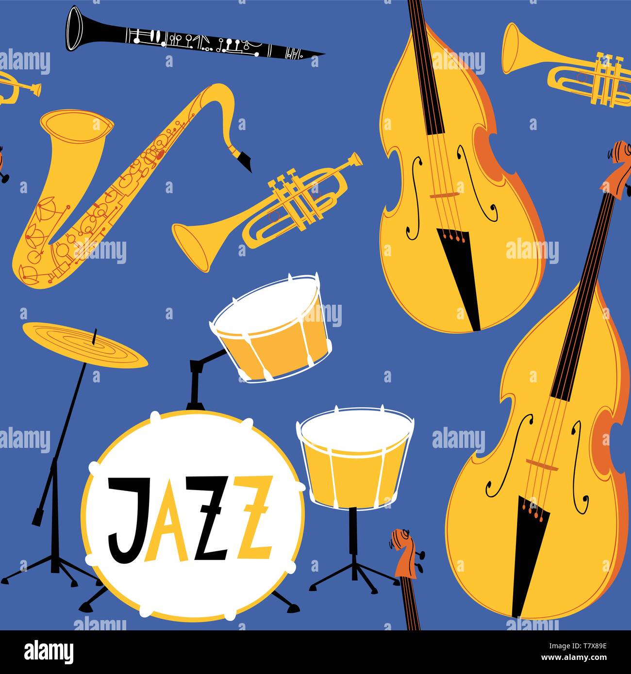 Jazz Instruments High Resolution Stock Photography and Images - Alamy