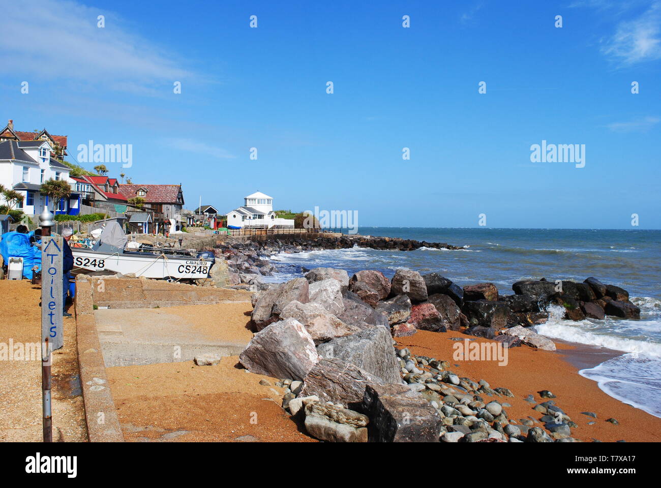 Steephill Cove, Ventnor, Isle of Wight, UK Stock Photo