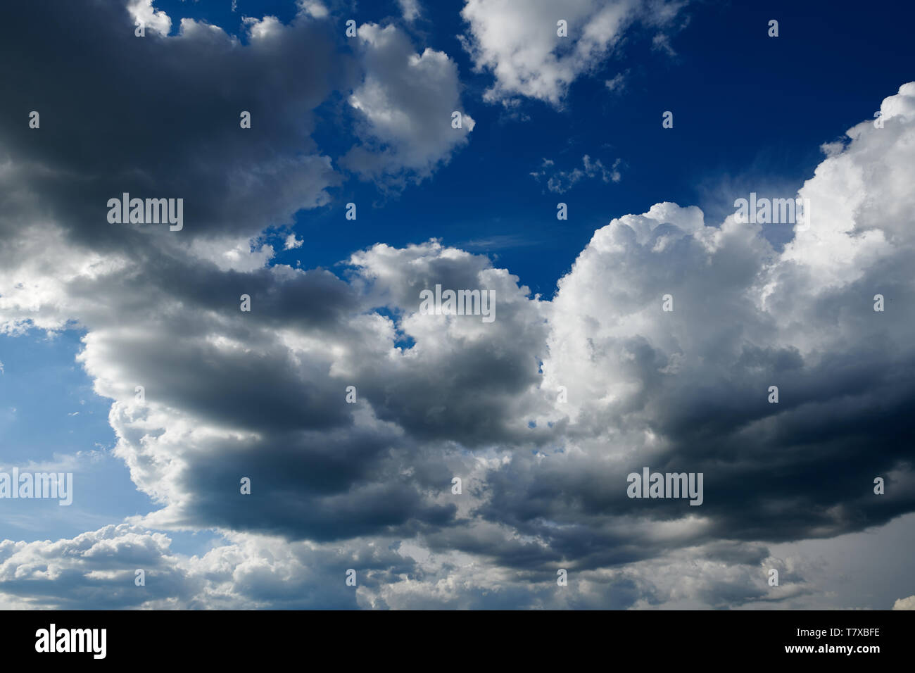 dark stormy sky with clouds Stock Photo - Alamy