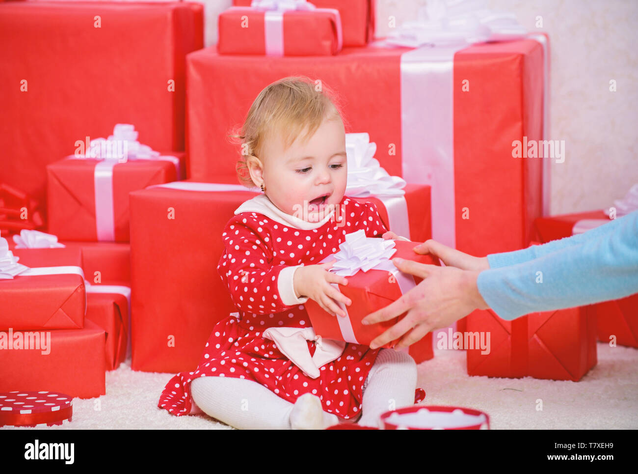 baby's first christmas family pajamas
