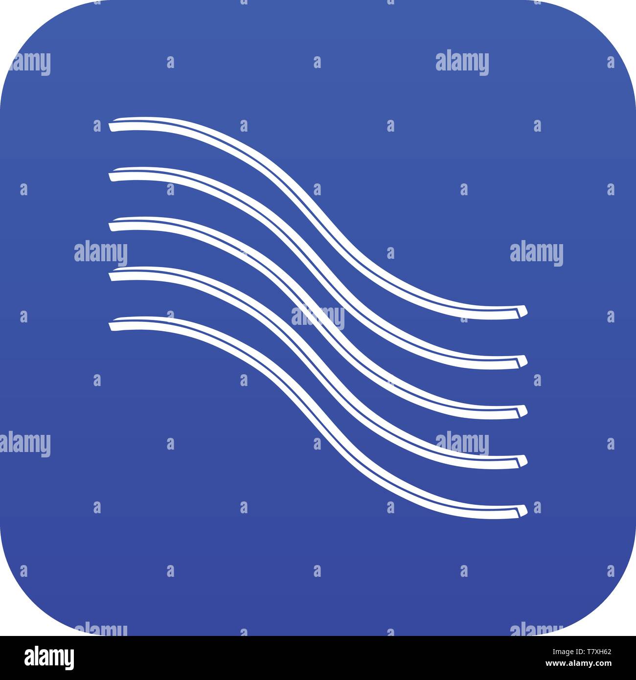 Postal lines icon blue vector Stock Vector Image & Art - Alamy
