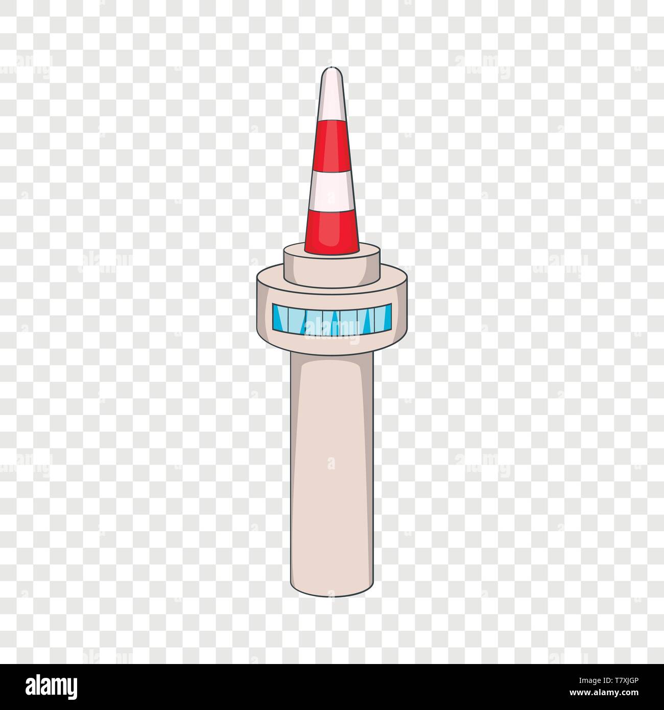 Namsan tower in Seoul icon, cartoon style Stock Vector Image & Art - Alamy