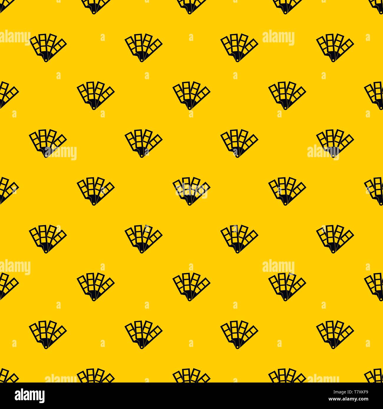 Color palette guide pattern vector Stock Vector