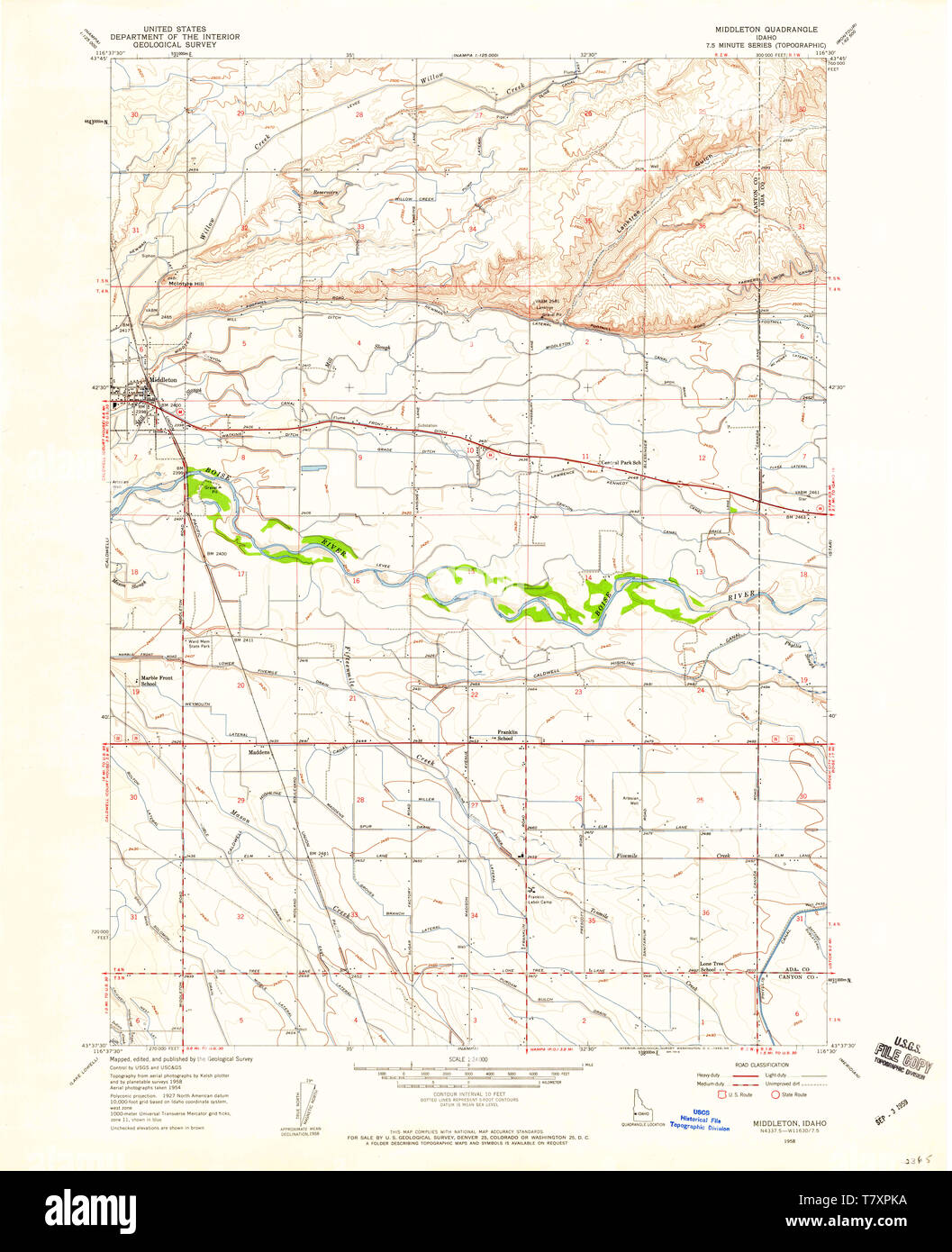 Middleton map hires stock photography and images Alamy