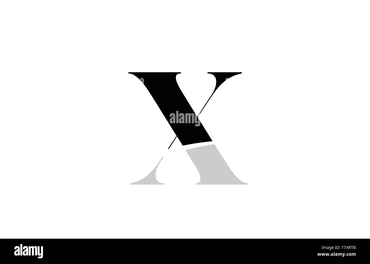 Free letter x - Vector Art