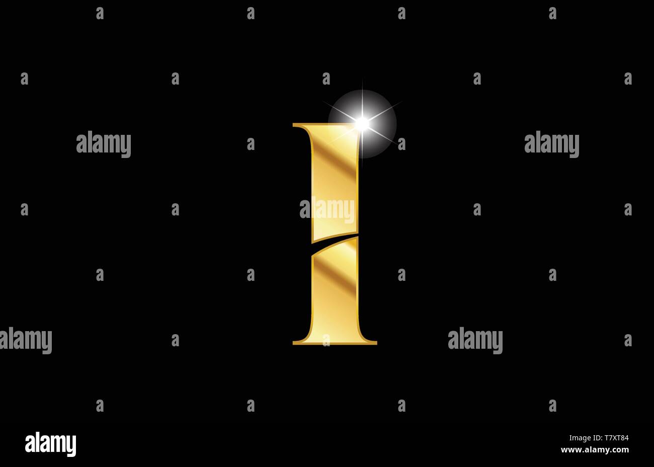 gold golden metal metallic alphabet letter l logo icon design for a ...