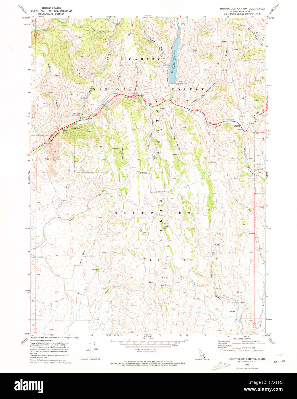 Montpelier idaho hires stock photography and images Alamy