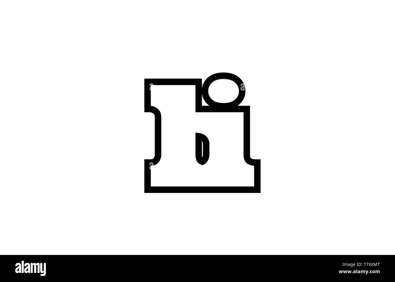 Connected or joined li l i black alphabet letter combination suitable ...