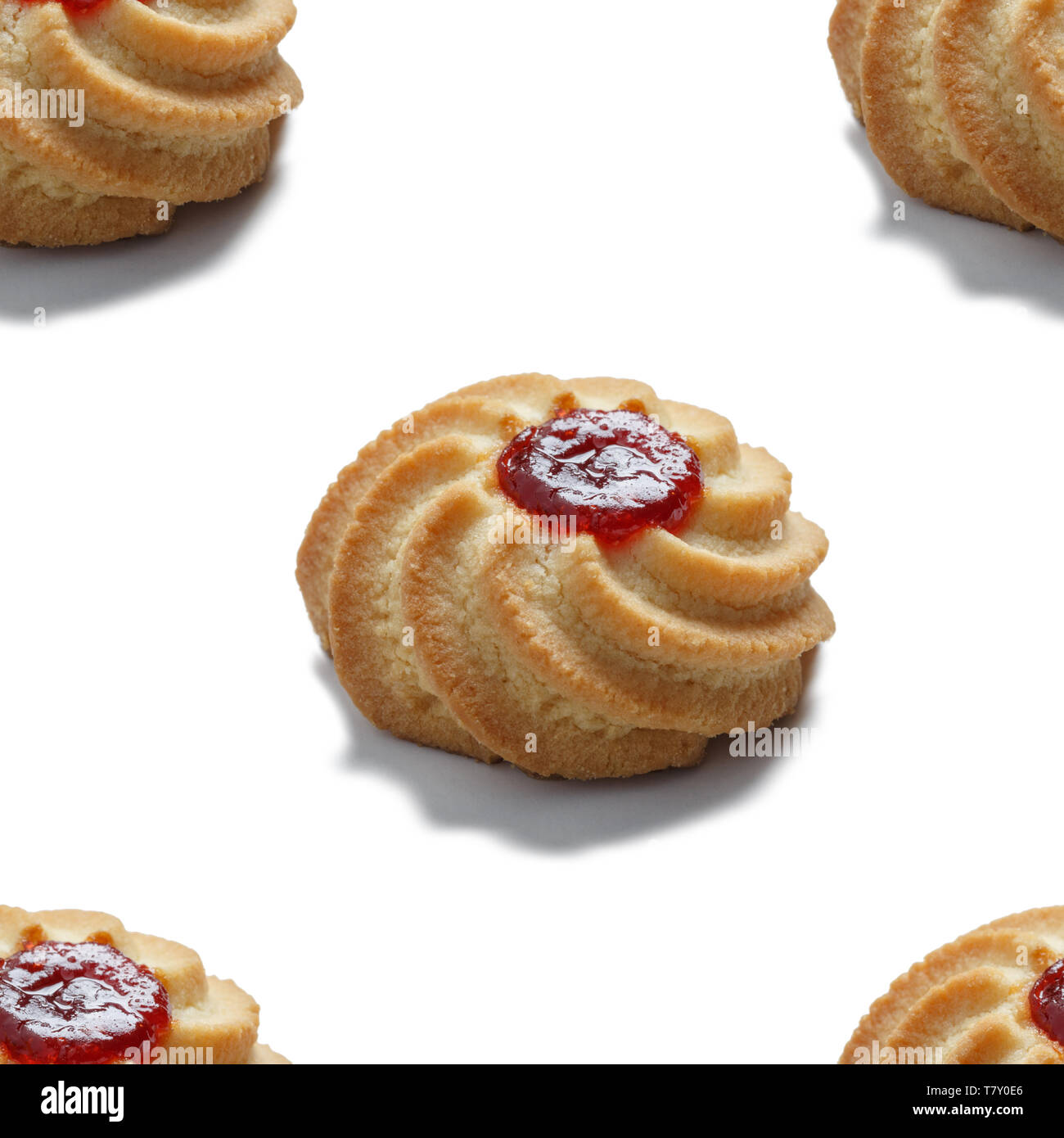 Fruit shortbread biscuits hi-res stock photography and images - Alamy