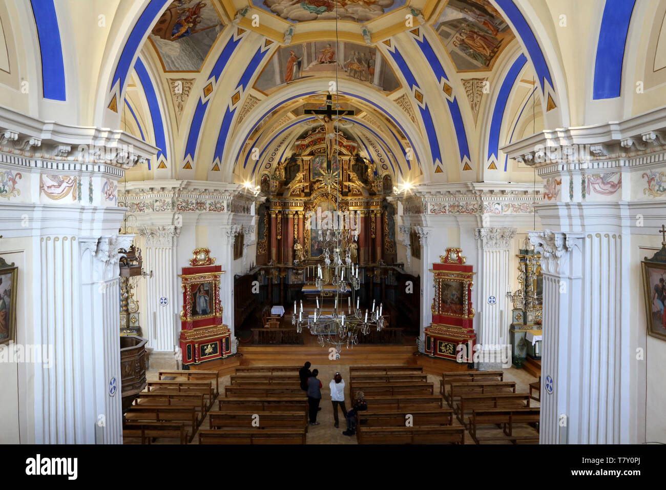 Choeur. Eglise SaintNicolas de Véroce Stock Photo Alamy Choeur. Eglise SaintNicolas de Véroce Stock Photo Alamy