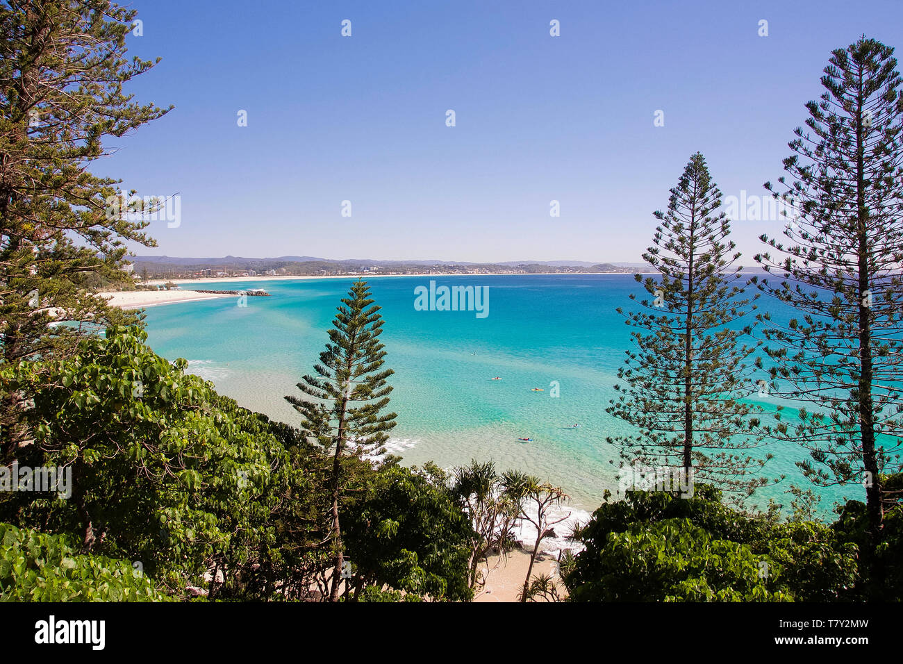 Greenmount Beach, Gold Coast, Australia Stock Photo