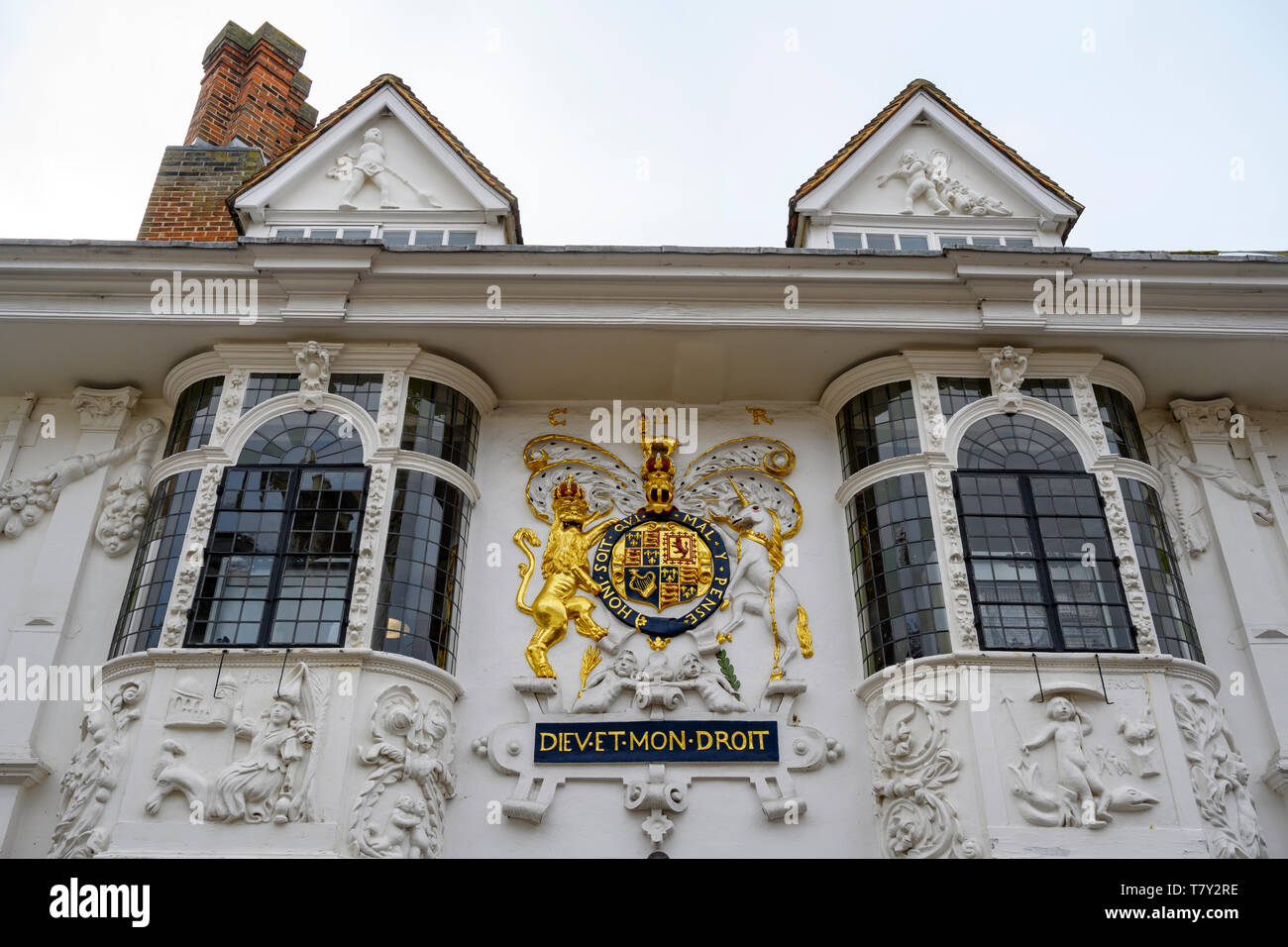 Ancient House Ipswich Suffolk England Stock Photo