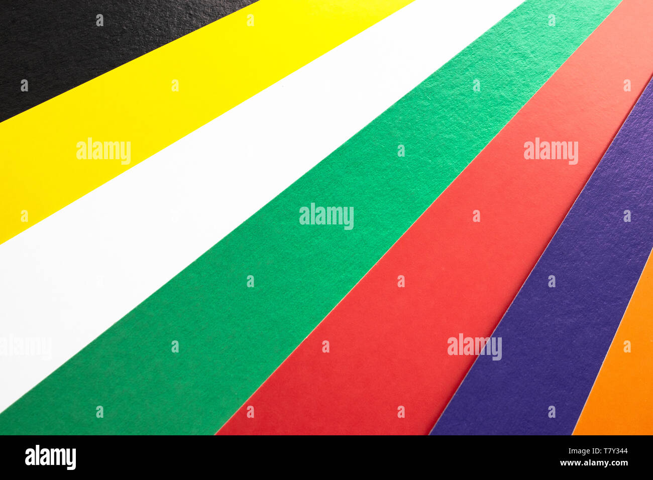 Background with colored stripes. Background texture Stock Photo