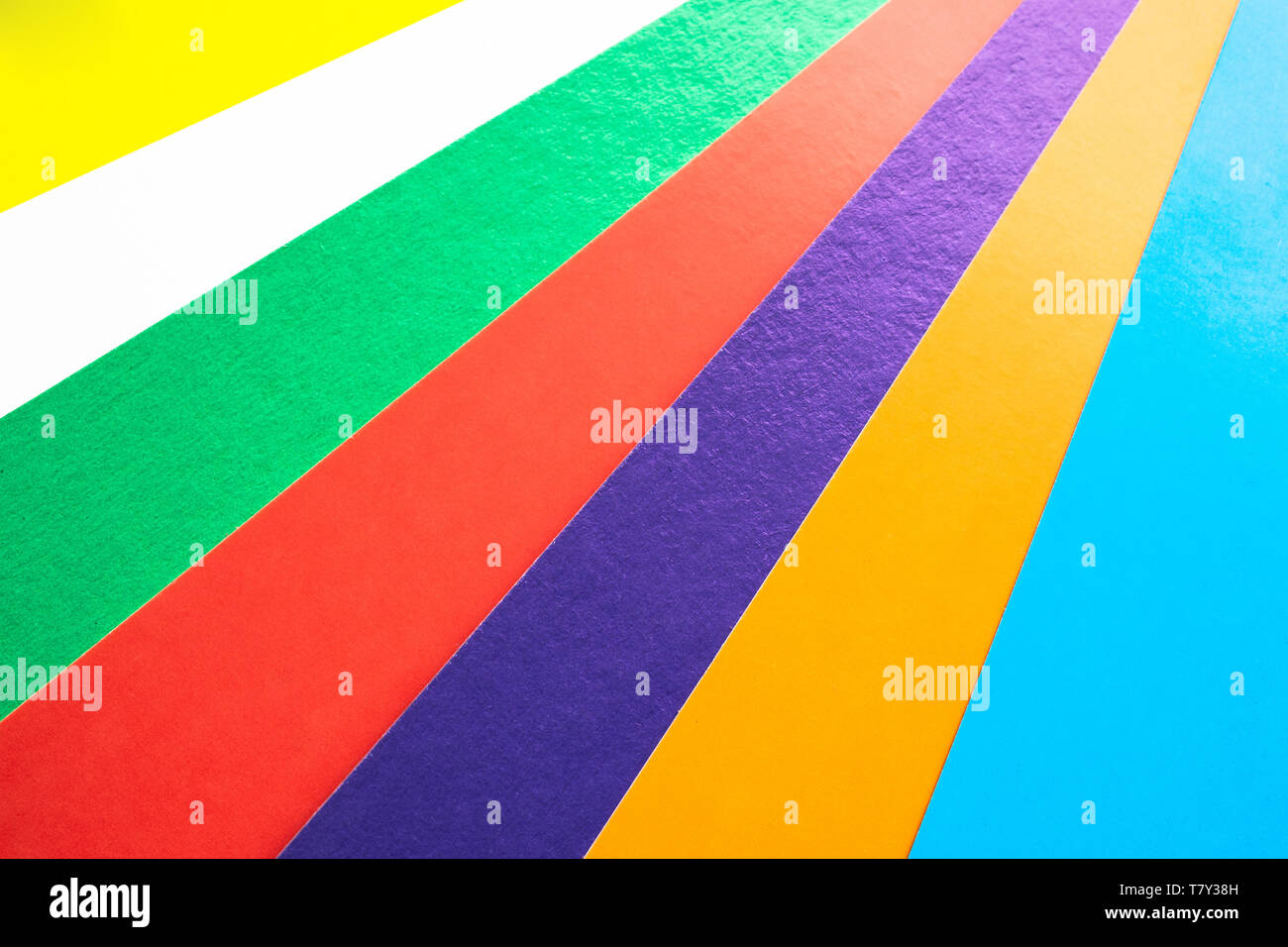 Background with colored stripes. Background texture Stock Photo