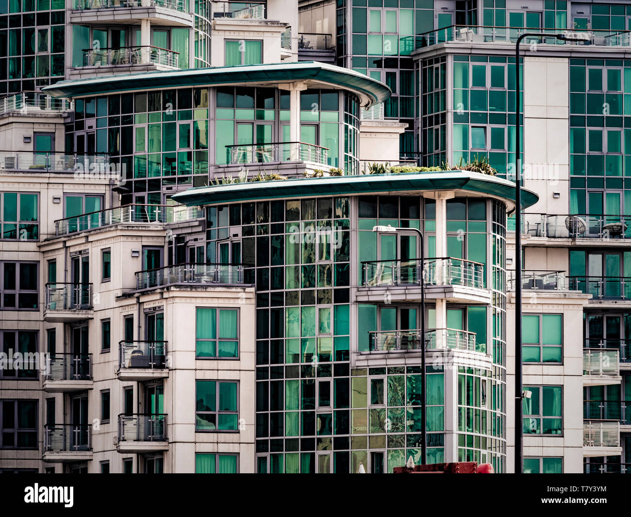St Wharf development of apartments, London, UK Stock Photo Alamy