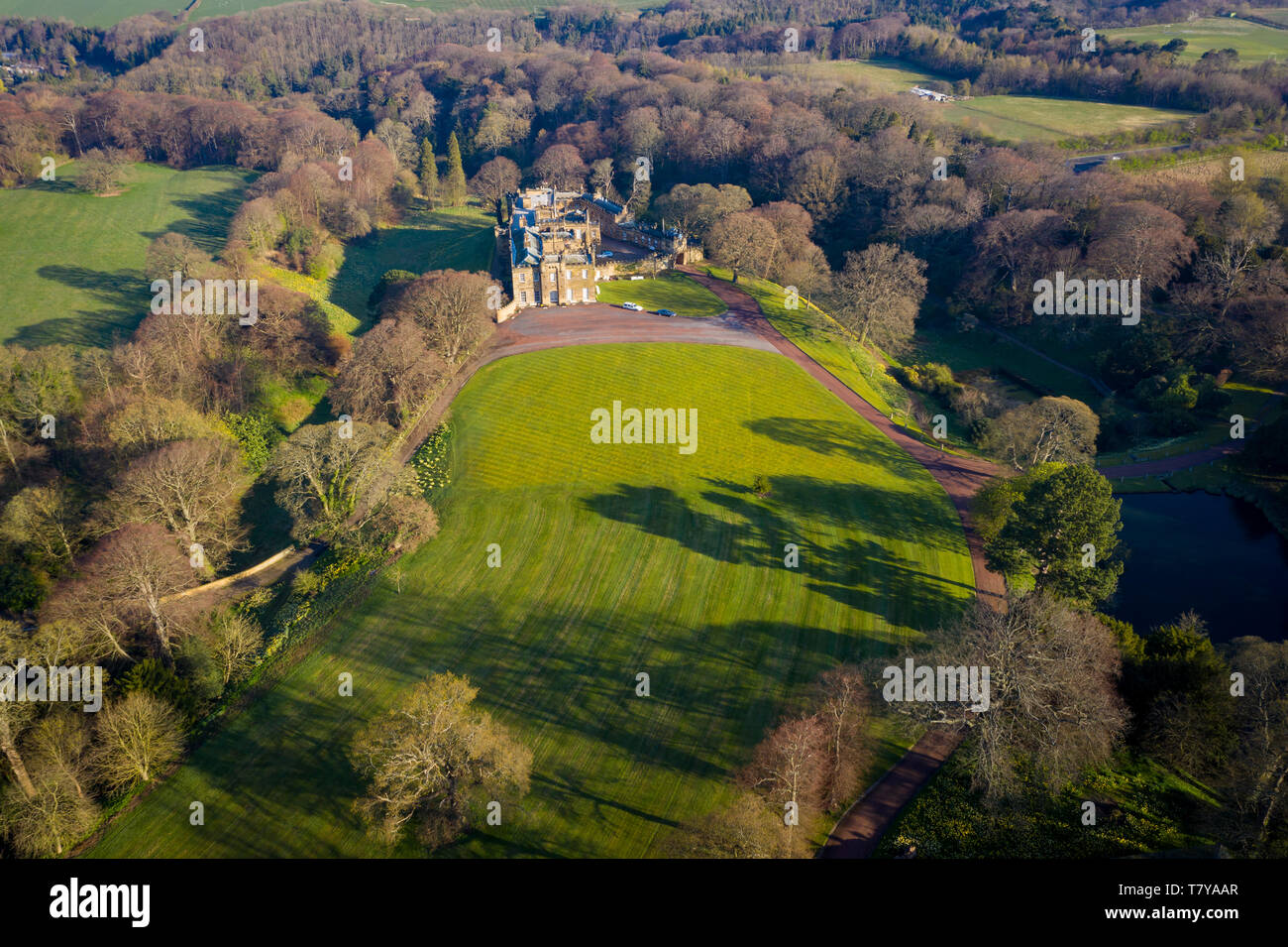 Skelton Castle, SkeltoninCleveland, North Yorkshire Stock Photo Alamy