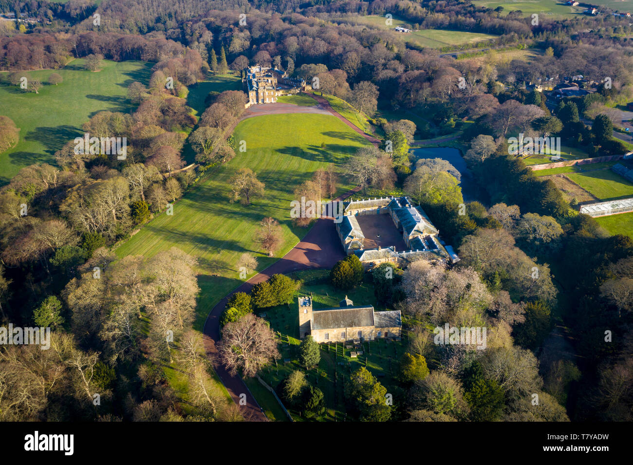 Old All Saints Church and Skelton Castle, SkeltoninCleveland, North