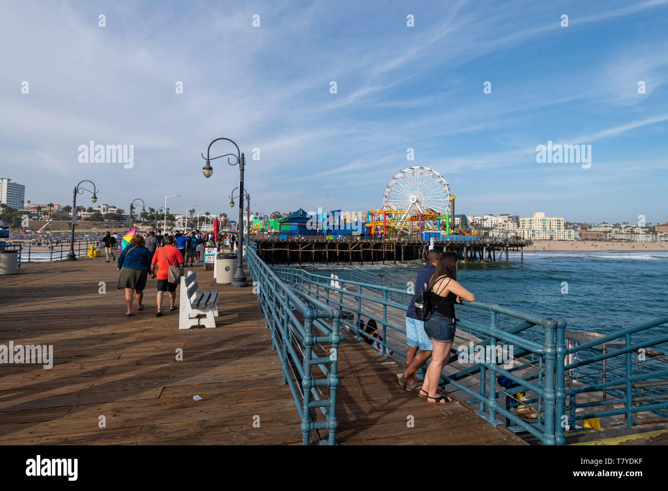 Santa Monica, Los Angeles, California, USA: Santa Monica pier *** Local Caption *** Stock Photo