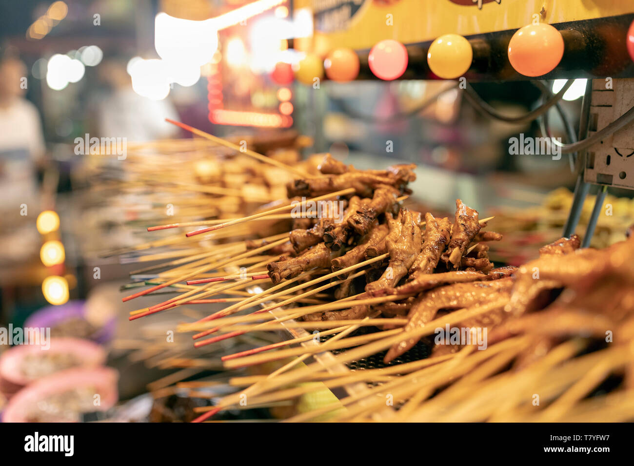 Street food in Kuala-Lumpur Stock Photo - Alamy