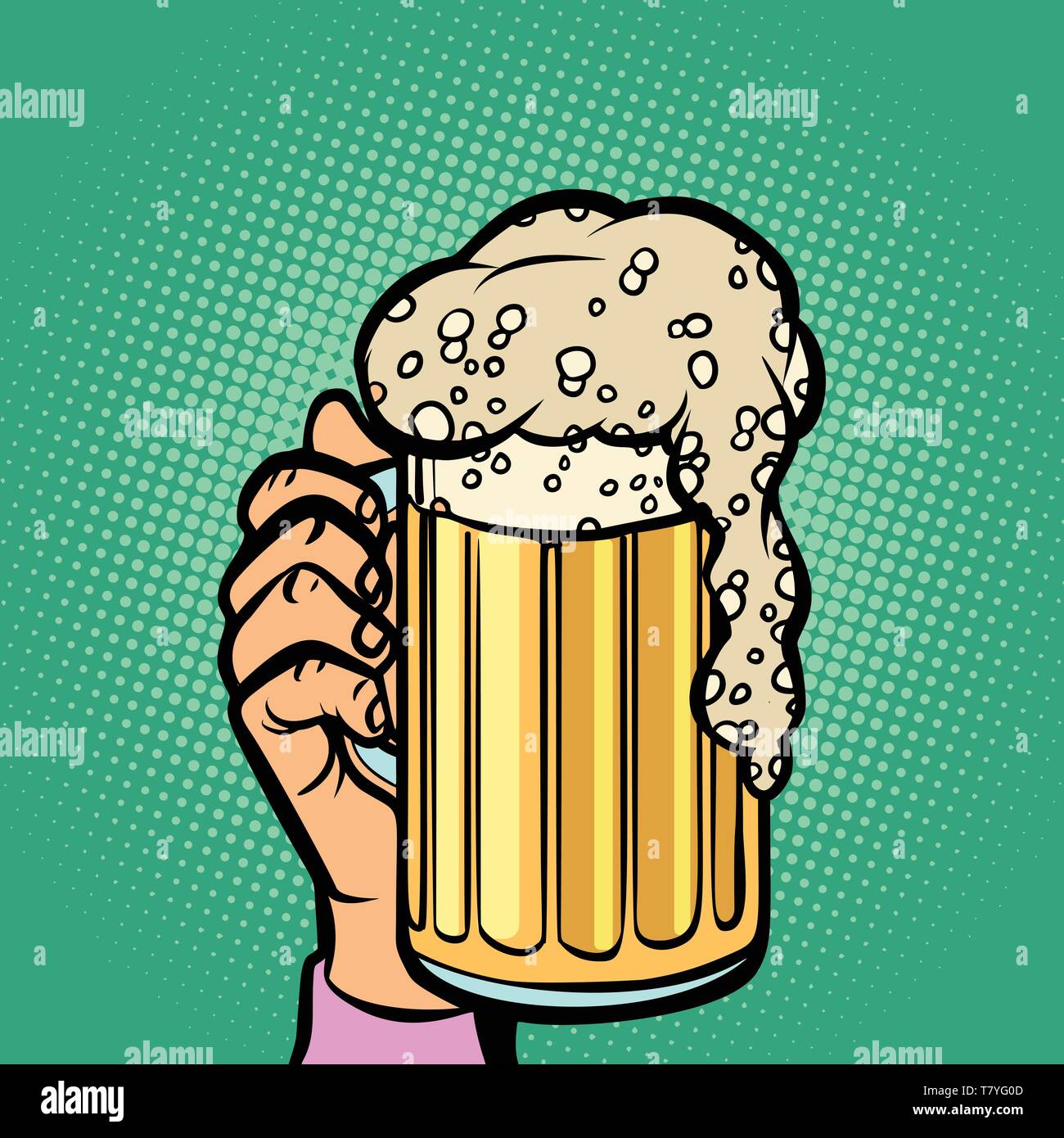 glass beer mug. Comic cartoon pop art retro vector illustration hand drawing Stock Vector Image & Art - Alamy glass beer mug. Comic cartoon pop art retro vector illustration hand drawing Stock Vector Image & Art - Alamy
