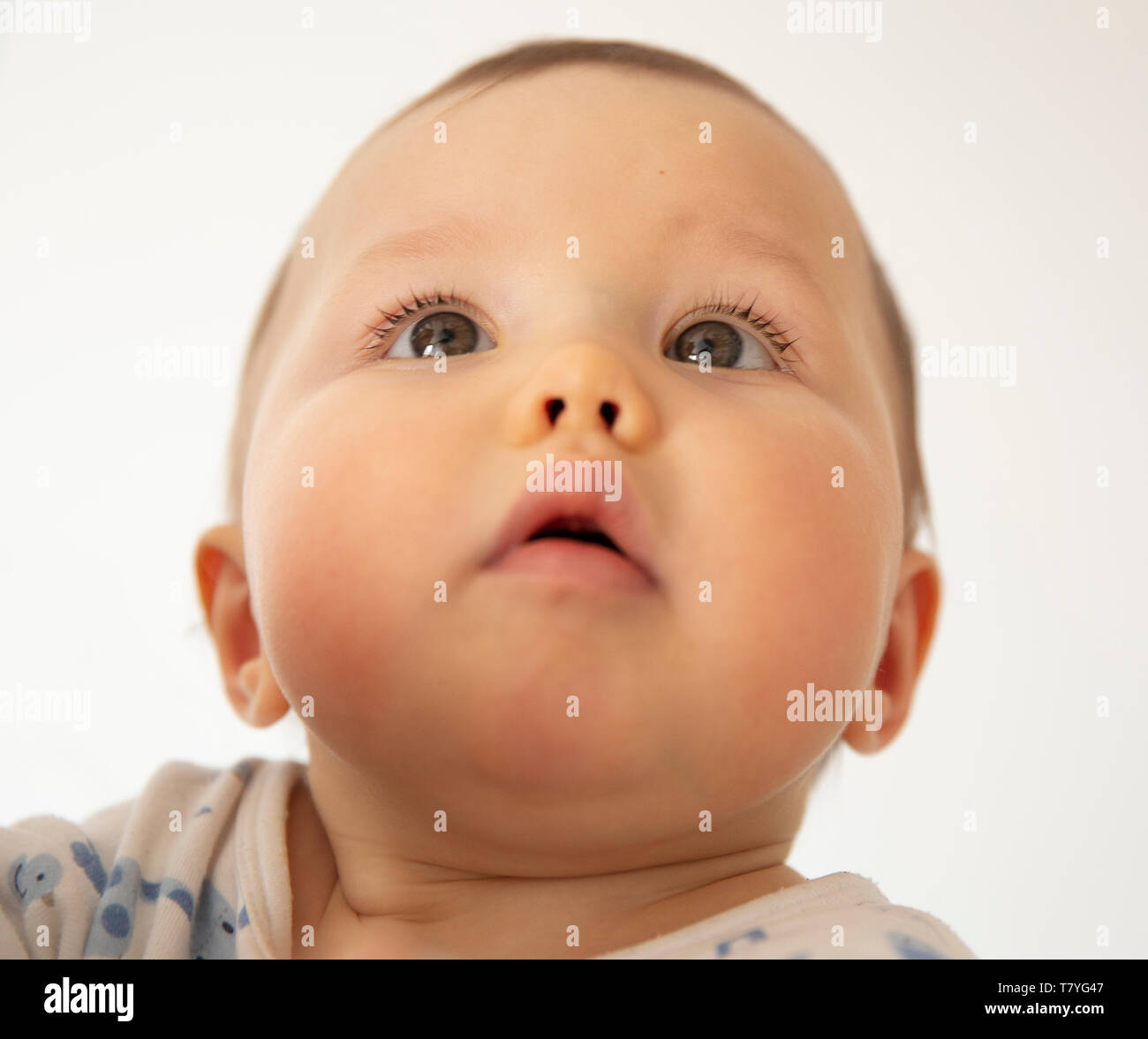 Cute baby face Stock Photo