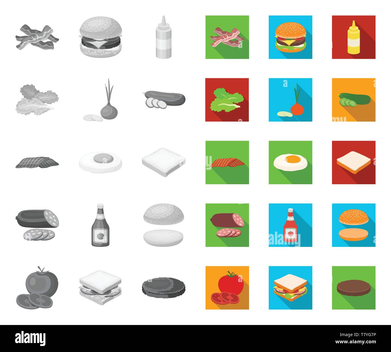 bacon,bottle,bread,burger,cafe,cheese,chicken,collection,composition ...