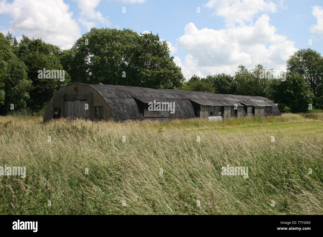 RAF Dalton, ww2 airfield, Film store D Stock Photo Alamy