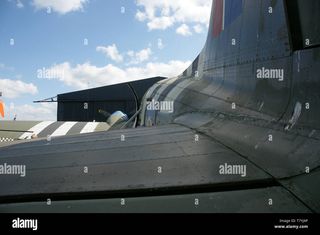 RAF Douglas Dakota, C47, D-day, 1944 Stock Photo