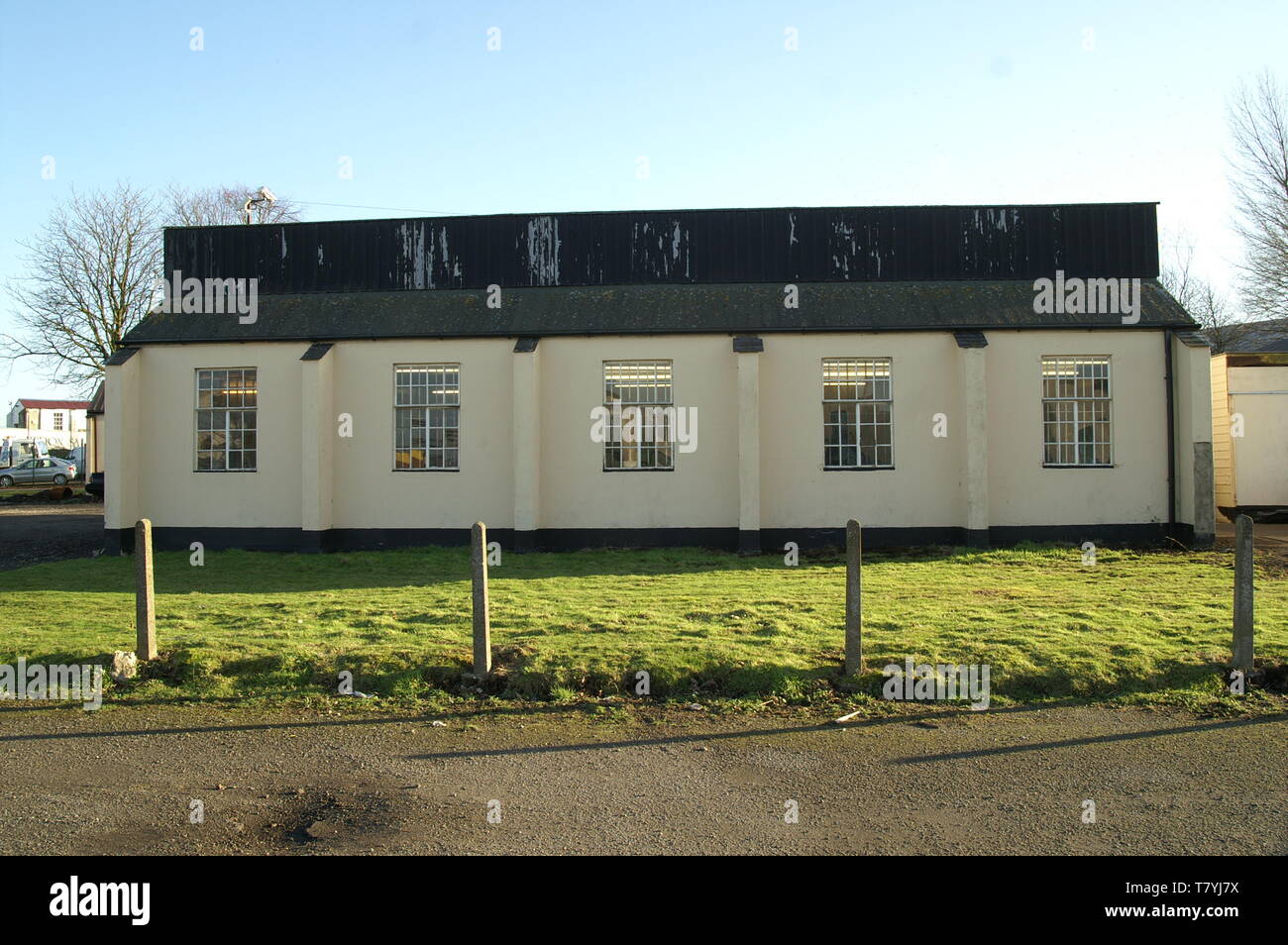 RAF HolmeonSpalding Moor, parachute store, ww2 airfield Stock Photo Alamy