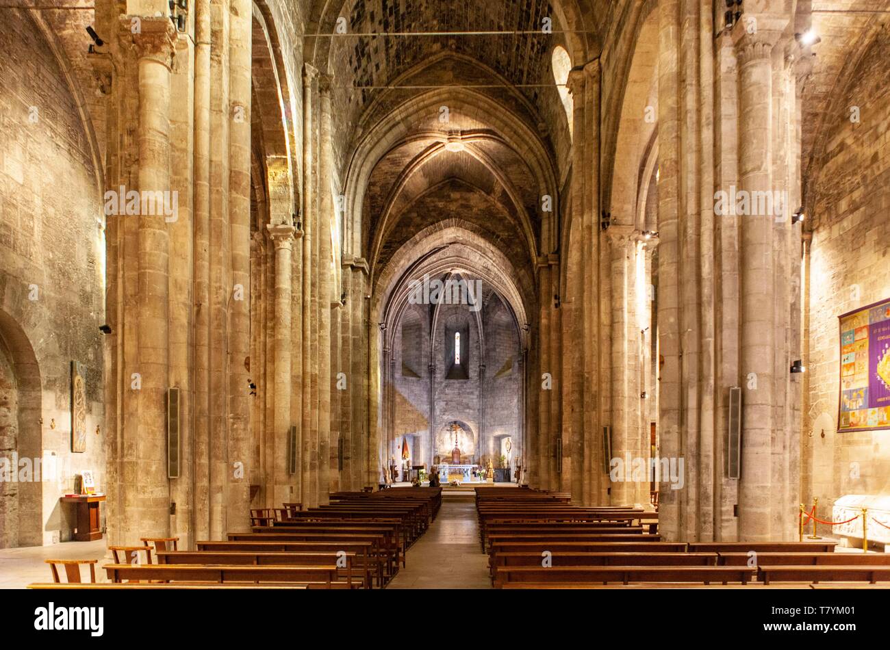 France, Bouches du Rhone, Marseille, the Saint Victor abbey Stock Photo