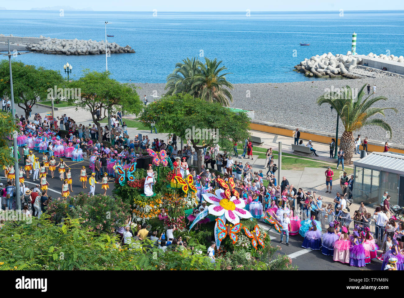 Flower Festival in Funchal, Madeira, Portugal Stock Photo Alamy