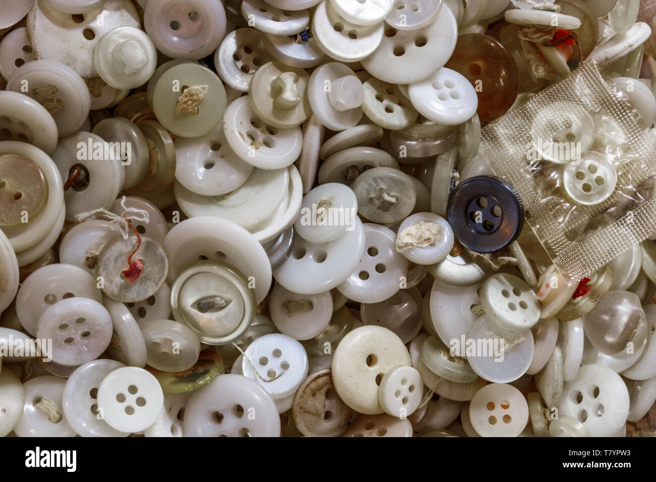 Buttons background for sewing or clothes I Stock Photo - Alamy
