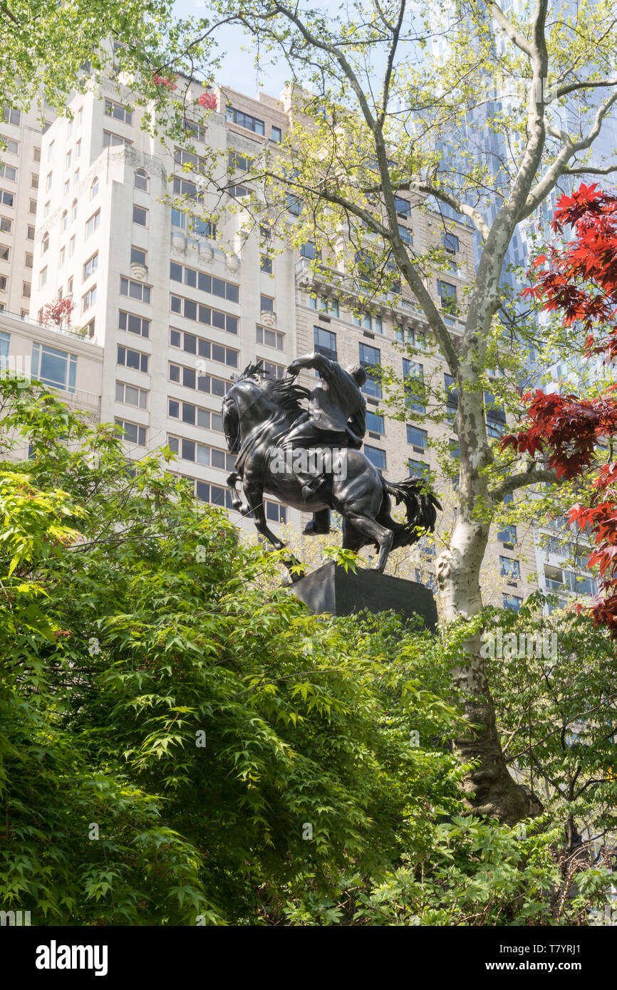 Jose Marti Statue in Central Park, NYC Stock Photo Alamy