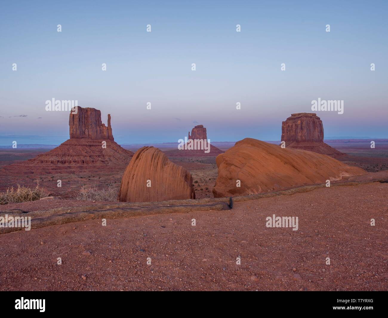 United States Utah Navajo Nation Monument Valley Stock Photo Alamy