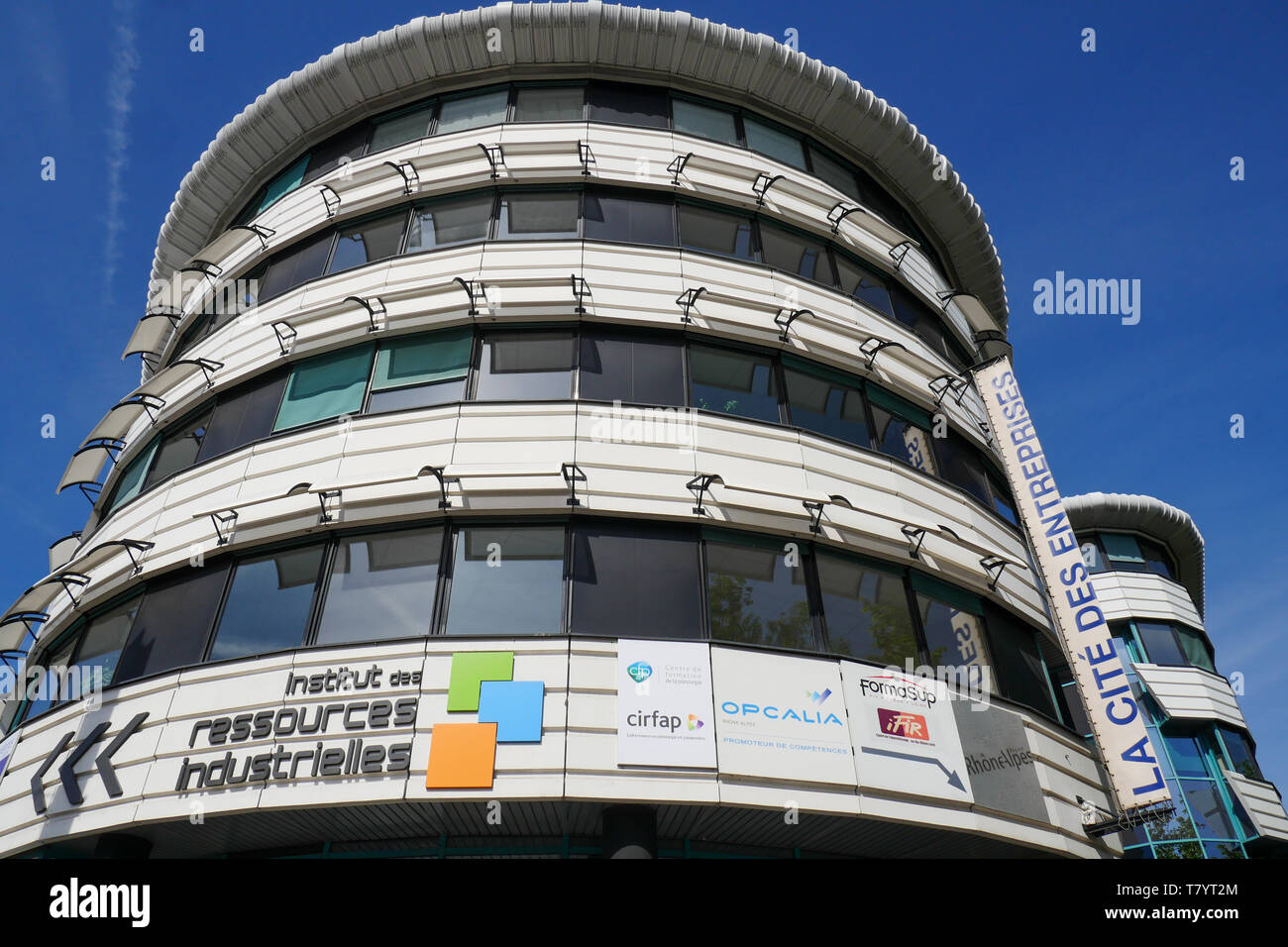 IRI, Industrial Resources Institute, Lyon, France Stock Photo