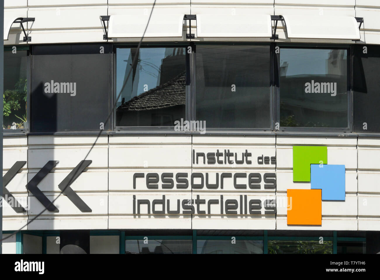 IRI, Industrial Resources Institute, Lyon, France Stock Photo