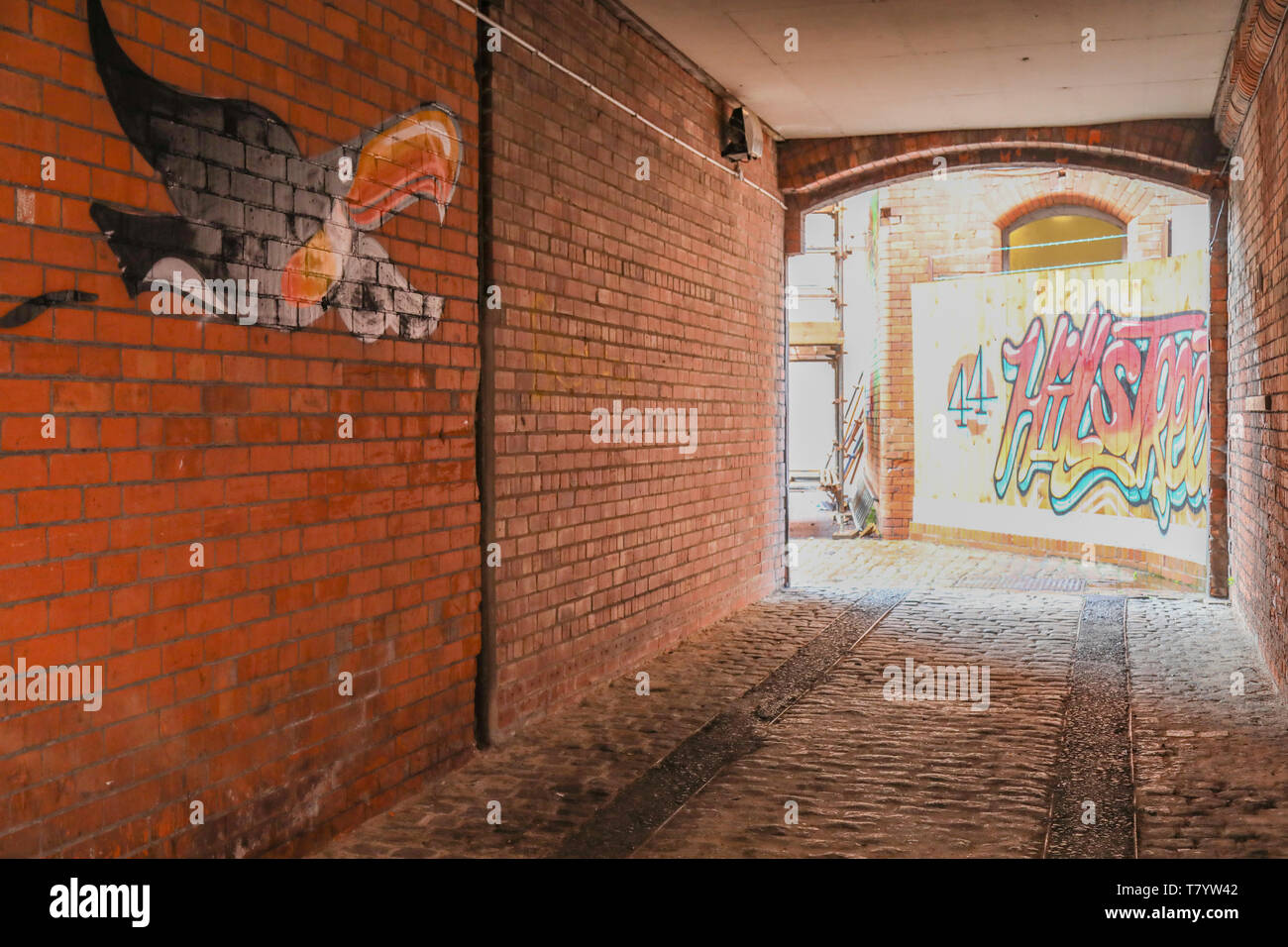 Mural and Street Art in Belfast, Northern Ireland Stock Photo Alamy