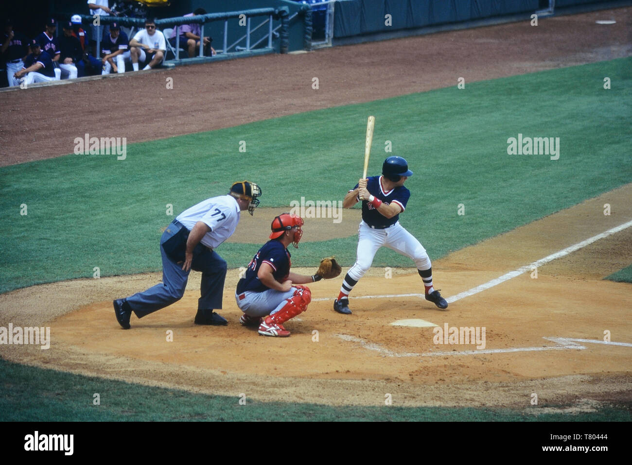 Boston Red Sox V St Louis Cardinals baseball game, Florida, USA Stock Photo